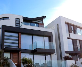 Modern house exterior architecture