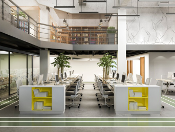 Modern office space interior